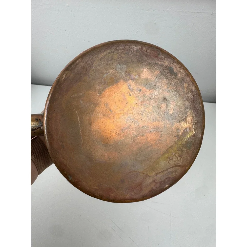 Vtg Taurus Portugal Copper Tea Kettle‎ Pot Rustic Farmhouse Cottagecore